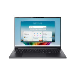 Ноутбук Acer Swift Go 16 16" 1920x1200 WUXGA 120Hz Touch (AMD Ryzen AI 9 465 2.0GHz, 32 GB LPDDR5X, 1TB SSD, AMD Radeon 880M, Windows 11 Home) Ice Black SFG16-A71T-R87F