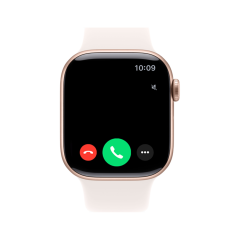 Часы Apple Watch Series 11, 42 мм, алюминий цвета «розовое золото», ремешок Sport Band цвета «светлые румяна»