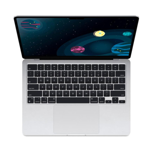 Ноутбук Apple MacBook Air 13” MW0W3 (M4 10-Core, GPU 8-Core, 16GB, 256GB) (Серебристый | Silver)