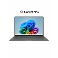 Ноутбук ASUS Zenbook 14 Air UX3407Q 14" 2880x1800 OLED 120Hz ( Snapdragon X X1-26-100 / 32 GB LPDDR5X / 1 TB SSD /  Qualcomm Adreno / Windows  11 Home)
