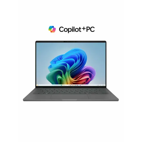 Ноутбук ASUS Zenbook 14 Air UX3407Q 14" 2880x1800 OLED 120Hz ( Snapdragon X X1-26-100 / 32 GB LPDDR5X / 1 TB SSD /  Qualcomm Adreno / Windows  11 Home)