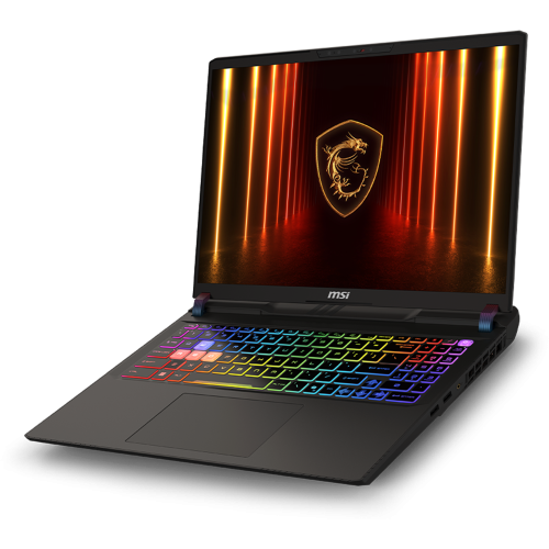 Ноутбук MSI Vector 16 HX AI 16" 2560x1600 QHD+ 240Hz IPS (AMD Ryzen 9-8940HX, 16 GB RAM DDR5, 1 TB SSD, NVIDIA GeForce RTX 5070 Ti 12GB, Windows 11 Home) A8WHG-004US