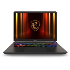 Ноутбук MSI Vector 16 HX AI 16" 2560x1600 QHD+ 240Hz IPS (AMD Ryzen 9-8940HX, 16 GB RAM DDR5, 1 TB SSD, NVIDIA GeForce RTX 5070 Ti 12GB, Windows 11 Home) A8WHG-004US