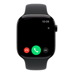 Часы Apple Watch Series 11, 46 мм, алюминий цвета «чёрный оникс», ремешок Sport Band чёрного цвета