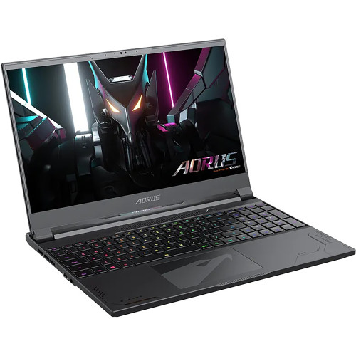 Ноутбук GIGABYTE AORUS 15X 15.6" 2560x1440 165Hz QHD IPS (Intel Core i9 13980HX, 16GB DDR5 RAM, 1TB SSD, NVIDIA GeForce RTX 4070, Windows 11 Home) ASF-D3US754SH