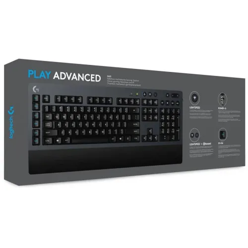 Клавиатура Logitech G613, USB, беспроводная, черный