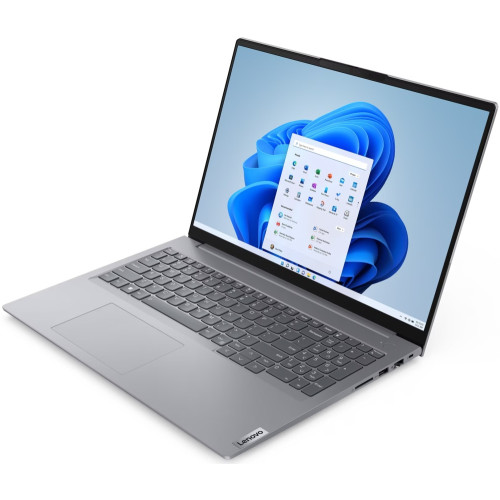 Ноутбук Lenovo Thinkbook 16 G6 IRL 16" 1920x1200 FHD+ IPS (Intel Core i7-1355U, 32GB RAM DDR5, 1TB SSD, Intel Iris Xe Graphics, Windows 11 Pro) Arctic Grey 21KH00SVUS