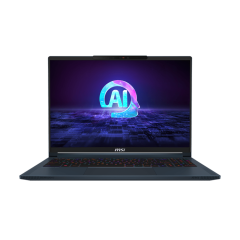 Ноутбук MSI Stealth 16 AI Studio 16" 1920x1200 165Hz FHD+ IPS (Intel Core Ultra 9 185H, 32GB DDR5 RAM, NVIDIA GeForce RTX 4070, 1TB SSD, Windows 11) Star Blue A1VGG-091US