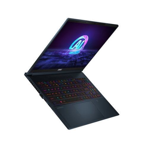 Ноутбук MSI Stealth 16 AI Studio 16" 1920x1200 165Hz FHD+ IPS (Intel Core Ultra 9 185H, 32GB DDR5 RAM, NVIDIA GeForce RTX 4070, 1TB SSD, Windows 11) Star Blue A1VGG-091US
