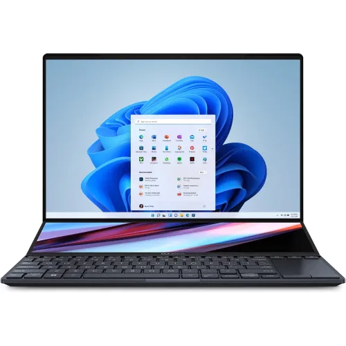 Ноутбук ASUS Zenbook Pro 14 Duo 14.5" 2880x1800 2.8K 120Hz Touch Display OLED (Intel Core i9-13900H, 32GB DDR5, 1TB SSD, NVIDIA GeForce RTX 4060, Windows 11 Home) Tech Black, UX8402VV-PS96T