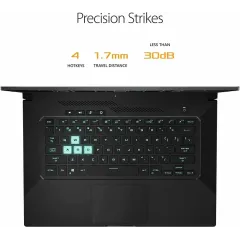 Ноутбук ASUS TUF Dash F15 15,6" FHD 1920x1080 144Hz IPS (Intel Core i7-11370H, 16GB RAM DDR4, 512GB SSD, NVIDIA GeForce RTX 3050 Ti 4 GB, Windows 11 Home) TUF516PE-AB73