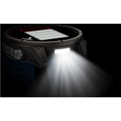 Смарт час Garmin Quatix 8 47mm AMOLED Titanium Gray whith Blue Band 010-02904-50