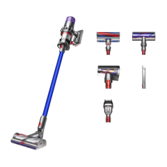 Беспроводной вертикальный пылесос Dyson V11 Absolute (SV28) (Синий/«Никель» | Blue/Nickel) (2021)