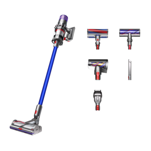 Беспроводной вертикальный пылесос Dyson V11 Absolute (SV28) (Синий/«Никель» | Blue/Nickel) (2021)