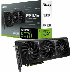 Видеокарта ASUS GeForce RTX 5070 Prime Overclocked Triple Fan 12 GB GDDR7