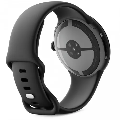 Смарт часы Google Pixel Watch 4 (Bluetooth) 45mm Matte Black Aluminum Case with Obsidian Active Band