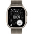 Часы Apple Watch Ultra 3, 49 мм, титан светлого цвета, миланский сетчатый браслет (2025)