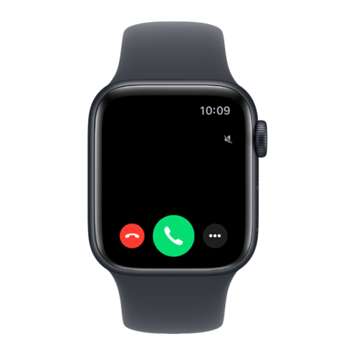 Часы Apple Watch SE 3, 40 мм, алюминий цвета «тёмная ночь», ремешок Sport Band цвета «тёмная ночь» (2025)