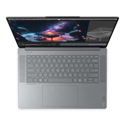 Ноутбук Lenovo Yoga Slim 7 15.3" 2880x1800 Touch 2.8K 120Hz WQXGA+ IPS (Intel Core Ultra 7 256V, 16GB RAM LPDDR5x, 1TB SSD, Intel Arc Graphics 140V, Windows 11) Luna Grey 15ILL9 83HM0000US