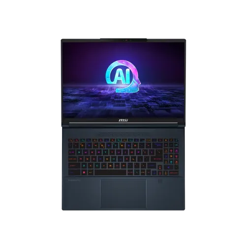 Ноутбук MSI Stealth 16 AI Studio 16" 2560x1600 240Hz WQXGA IPS (Intel Core Ultra 9 185H, 64GB DDR5, 1TB SSD, NVIDIA GeForce RTX 4070, Windows 11 Pro)A1VGG-036US