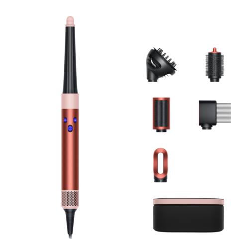 Стайлер Dyson HS08 Hairstyler Airwrap i.d Curly+Coily (Strawberry Bronze/Blush Pink) (2024)