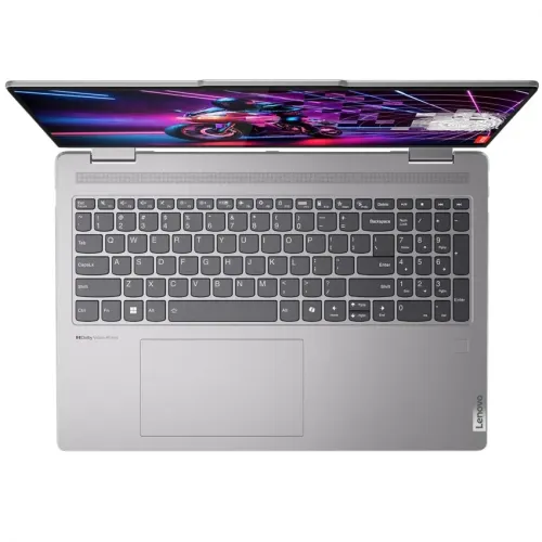 Ноутбук Lenovo Yoga 7 2-in-1 16" 1920x1200 Touchscreen IPS (AMD Ryzen 5 8640HS, 8GB RAM LPDDR5X, 512GB SSD, AMD Radeon 760M Graphics, Windows 11 Home) Artic Grey 83DM0004US