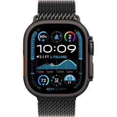 Часы Apple Watch Ultra 2 49mm Black Titanium Case with Black Titanium Milanese Loop