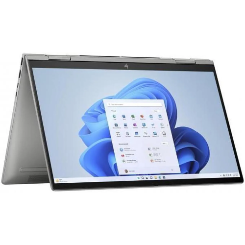 Ноутбук HP Envy x360 15.6" 1920x1080 Touch FHD IPS (Intel Core Ultra 5 125U, 8GB RAM LPDDR5, 512GB SSD, Intel Iris Xe Graphics, Windows 11 Home) 15-fe1165nr Silver