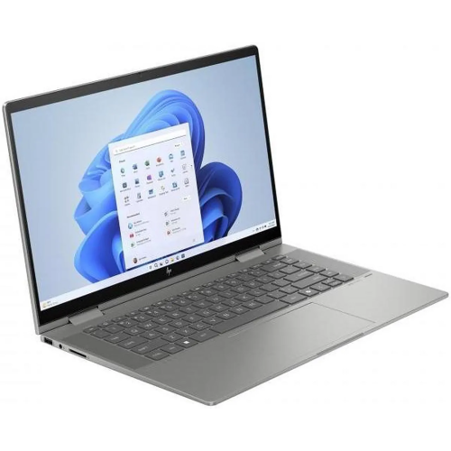 Ноутбук HP Envy x360 15.6" 1920x1080 Touch FHD IPS (Intel Core Ultra 5 125U, 8GB RAM LPDDR5, 512GB SSD, Intel Iris Xe Graphics, Windows 11 Home) 15-fe1165nr Silver