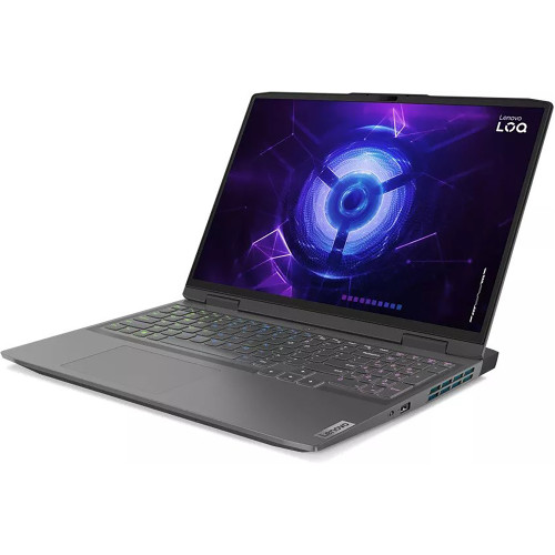 Ноутбук Lenovo LOQ 16" 1920x1200 WUXGA 144Hz IPS (AMD Ryzen 5 7640HS, 8GB DDR5 RAM, 512GB SSD, NVIDIA GeForce RTX 4050, Windows 11 Home) 82XU0011US