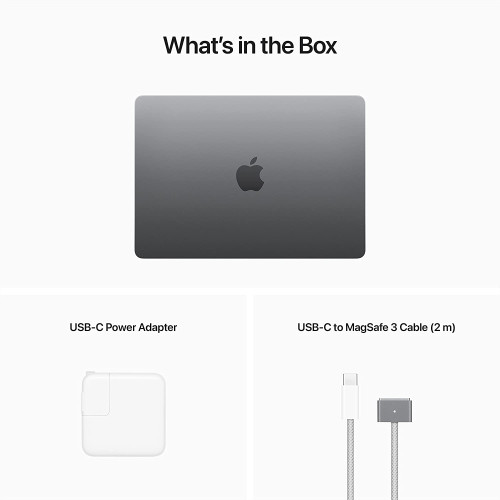 Ноутбук Apple MacBook Air 13.6" (2022) MLXW3 Space Gray (M2 8-Core, GPU 8-Core, 8GB, 256GB)