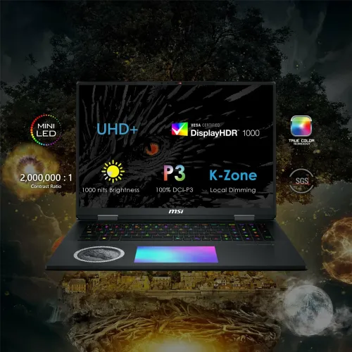 Ноутбук MSI Titan 18 HX Dragon Edition Norse Myth 18" 4K UHD+ 120Hz Mini LED (Intel Core Ultra 9 285HX, 96 GB RAM DDR5, 6 TB SSD, NVIDIA GeForce RTX 5090, Windows 11 Pro) A2XWJG-440US