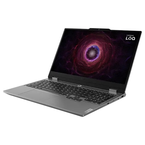 Ноутбук Lenovo LOQ 15 15.6" 1920x1080 FHD 144Hz IPS (Intel Core i5-13450HX, 32GB DDR5, 1TB SSD, NVIDIA GeForce RTX 5050, Windows 11 Pro) Grey 83JE002KUS