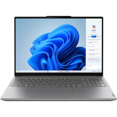 Ноутбук Lenovo Yoga Pro 9i 16" 3200x2000 3.2K 165Hz Touch IPS (Intel Core Ultra 9 185H, 32GB LPDDR5X RAM, 1TB SSD, NVIDIA GeForce RTX 4050, Windows 11 Home) Luna Grey 83DN0006US