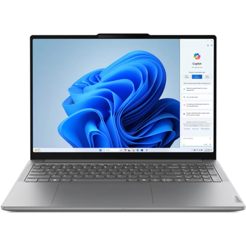 Ноутбук Lenovo Yoga Pro 9i 16" 3200x2000 3.2K 165Hz Touch IPS (Intel Core Ultra 9 185H, 32GB LPDDR5X RAM, 1TB SSD, NVIDIA GeForce RTX 4050, Windows 11 Home) Luna Grey 83DN0006US
