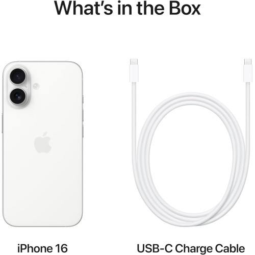 Смартфон Apple iPhone 16 512GB White