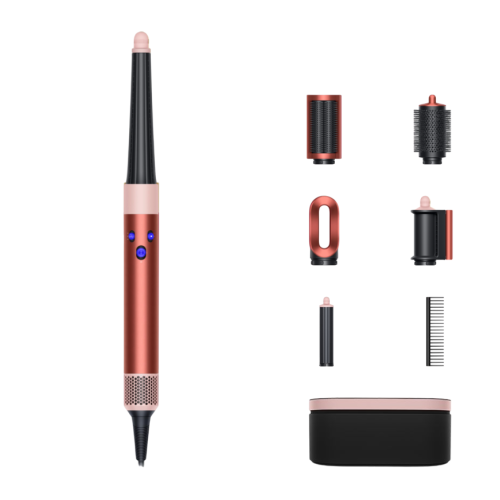 Стайлер Dyson HS08 Hairstyler Airwrap i.d Straight+Wavy (Strawberry Bronze/Blush Pink) (2024)
