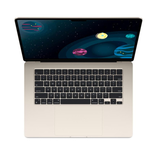 Ноутбук Apple MacBook Air 15" MQKU3 (M2 8-Core, GPU 10-Core, 8GB, 256GB) («Сияющая звезда» | Starlight)