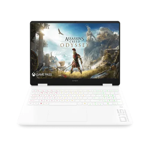 Ноутбук HP OMEN 16.1" 2560x1600 QHD+ 240Hz IPS (Intel Core i9-14900HX, 16GB DDR5, 1TB SSD, NVIDIA GeForce RTX 5070, Windows 11 Home) 16-am0259tx Белый