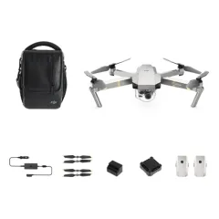 Квадрокоптер DJI Mavic Pro Platinum Fly More Combo (6958265152771) Gray