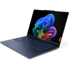 Ноутбук Lenovo Yoga Slim 7 14.5" 2944x1840 3k OLED (Snapdragon X Elite X1E-78-100, 16GB LPDDR5X, 512GB SSD, Qualcomm Adreno, Windows 11 Home) 14Q8X9 COSMIC BLUE