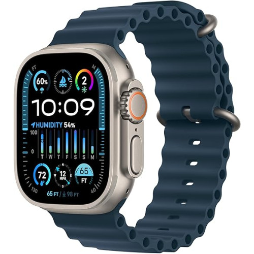 Часы Apple Watch Ultra 2 49mm Titanium Case with Band Blue Ocean MREG3