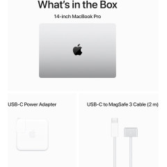 Ноутбук Apple MacBook Pro 14" (2023) MRX63 Silver (M3 Pro 11-Core CPU, 14-Core GPU, RAM 18GB, SSD 512GB)
