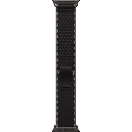 Часы Apple Watch Ultra 3, 49 мм, титан чёрного цвета, ремешок Trail цвета «чёрный/угольно-чёрный» (2025)