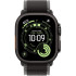 Часы Apple Watch Ultra 3, 49 мм, титан чёрного цвета, ремешок Trail цвета «чёрный/угольно-чёрный» (2025)