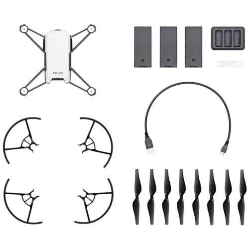 Квадрокоптер DJI Tello Boost Combo (6958265178535) White