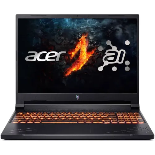 Ноутбук Acer Nitro V16 AI 16" 1920x1200 FHD+ 180Hz IPS (AMD Ryzen 7 260, 16GB RAM DDR5, 512GB SSD, NVIDIA GeForce RTX 5060 8GB, Windows 11 Pro) ANV16-42-R0ZT
