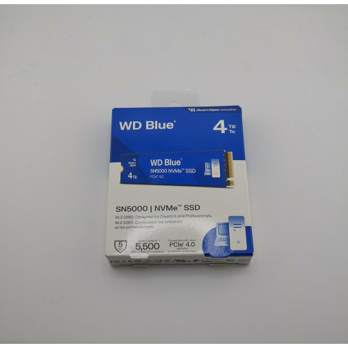 WD Blue внутренний M.2 SSD накопитель SN5000 4 TB