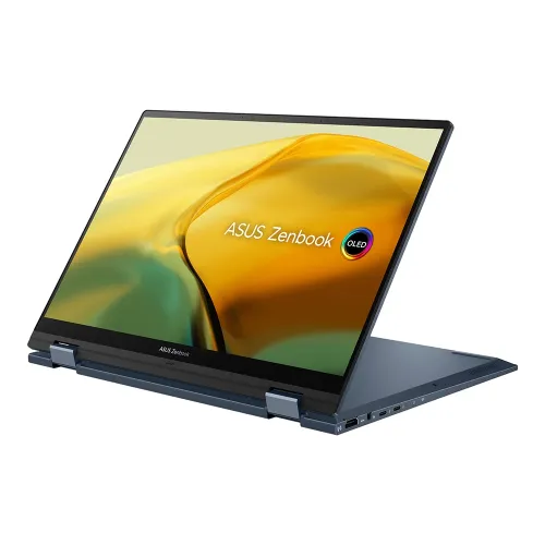 Ноутбук Asus ZenBook 14 Flip 14" 2880x1800 90Hz OLED Touch (Intel Core i7-1360P, 16GB RAM DDR5, 1TB SSD, Intel Iris Xe Graphics, Windows 11 Home) Ponder Blue UP3404VA-DS74T