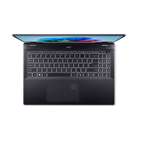 Ноутбук ACER Swift 16 AI 16" 2880x1800 OLED IPS Touch 120Hz (Intel Core Ultra 7-256V / 16GB LPDDR5X / 1TB SSD/ Intel ARC 140V / Win 11 Home) Ice Black SF16-51T-76TG